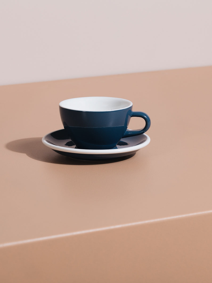 White 6 Oz | 180 Ml Cappuccino Cup & Saucer